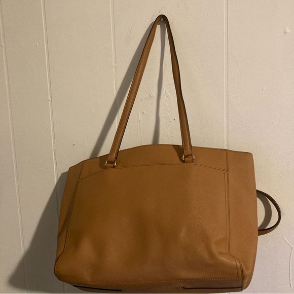 Tan Leather Tote Bag - Picture 9 of 13